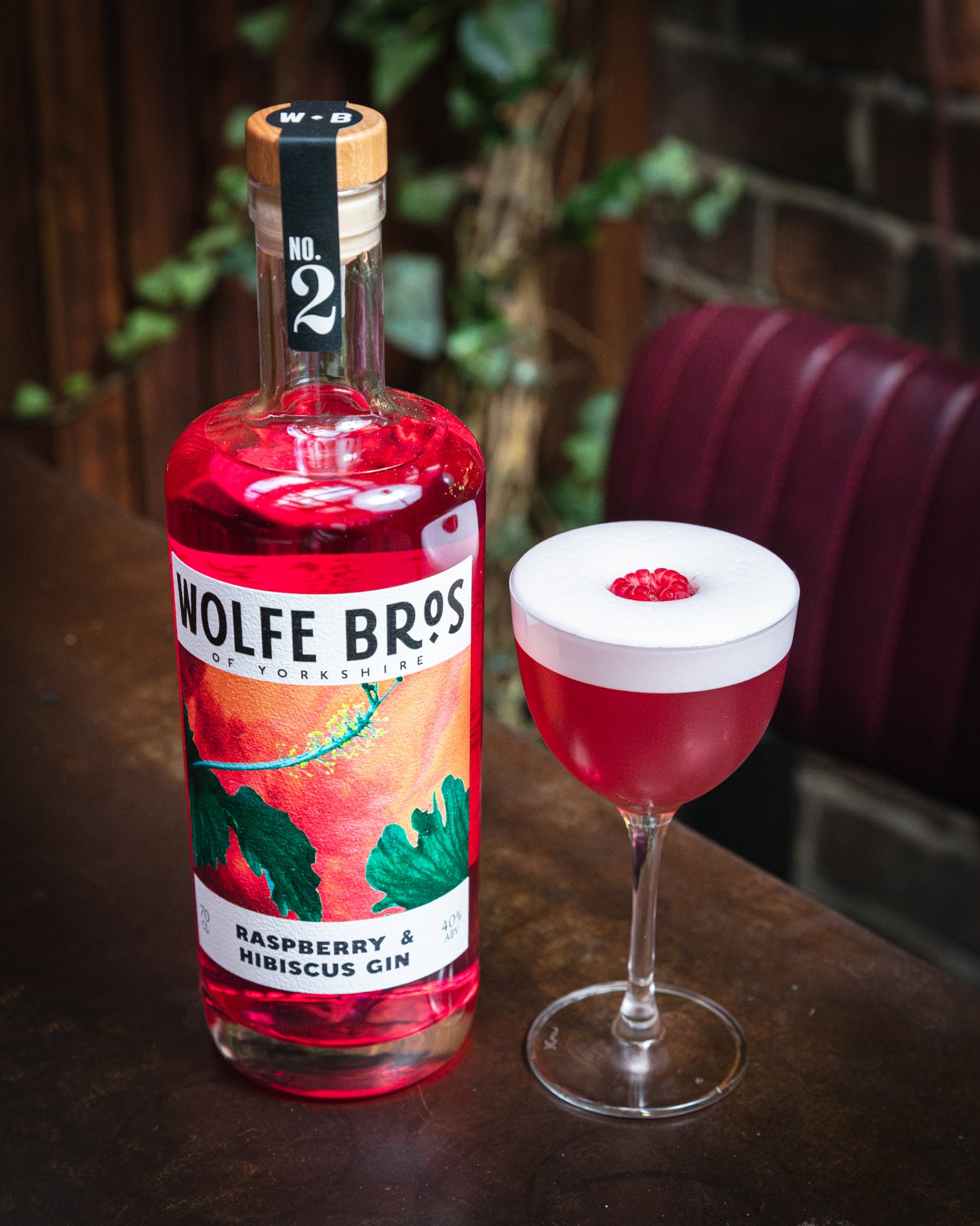 NO.2 Raspberry & Hibiscus Gin