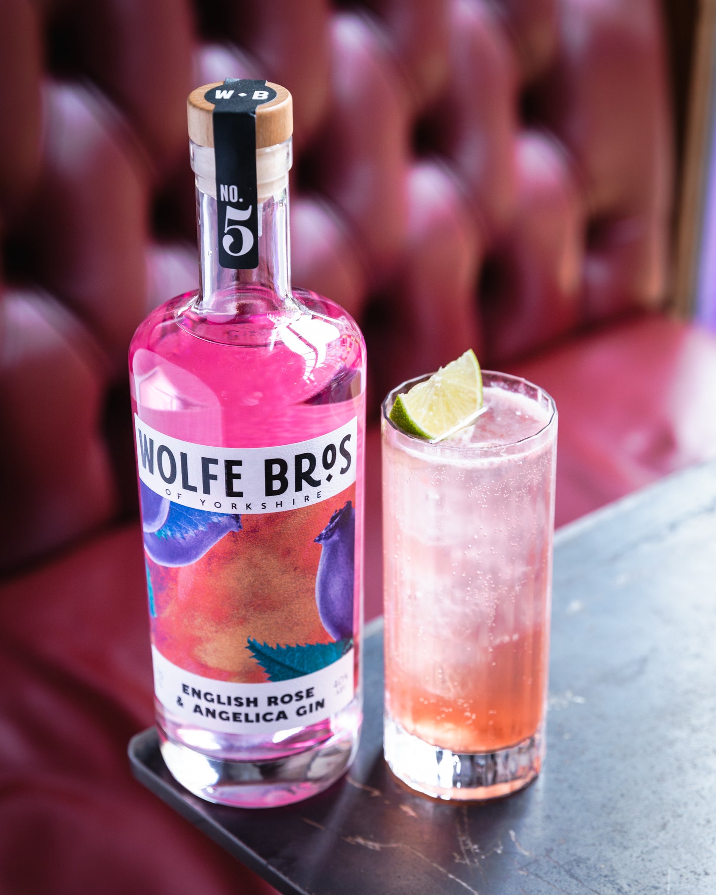 NO.5 Rose & Angelica Gin